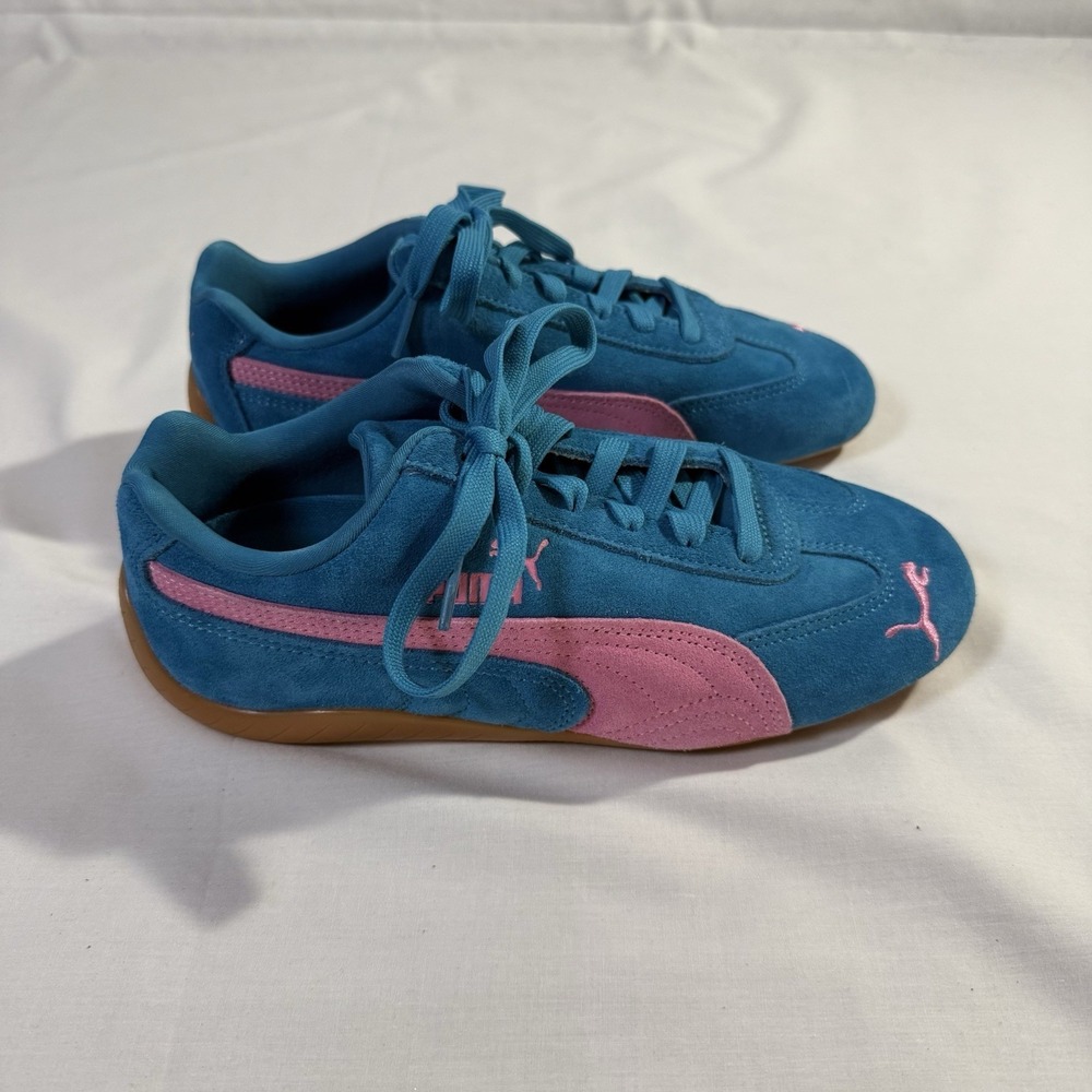 Puma Speedcat OG Puma Tropical Blue And Pink Women Size 7.5 New NWOT No Box
